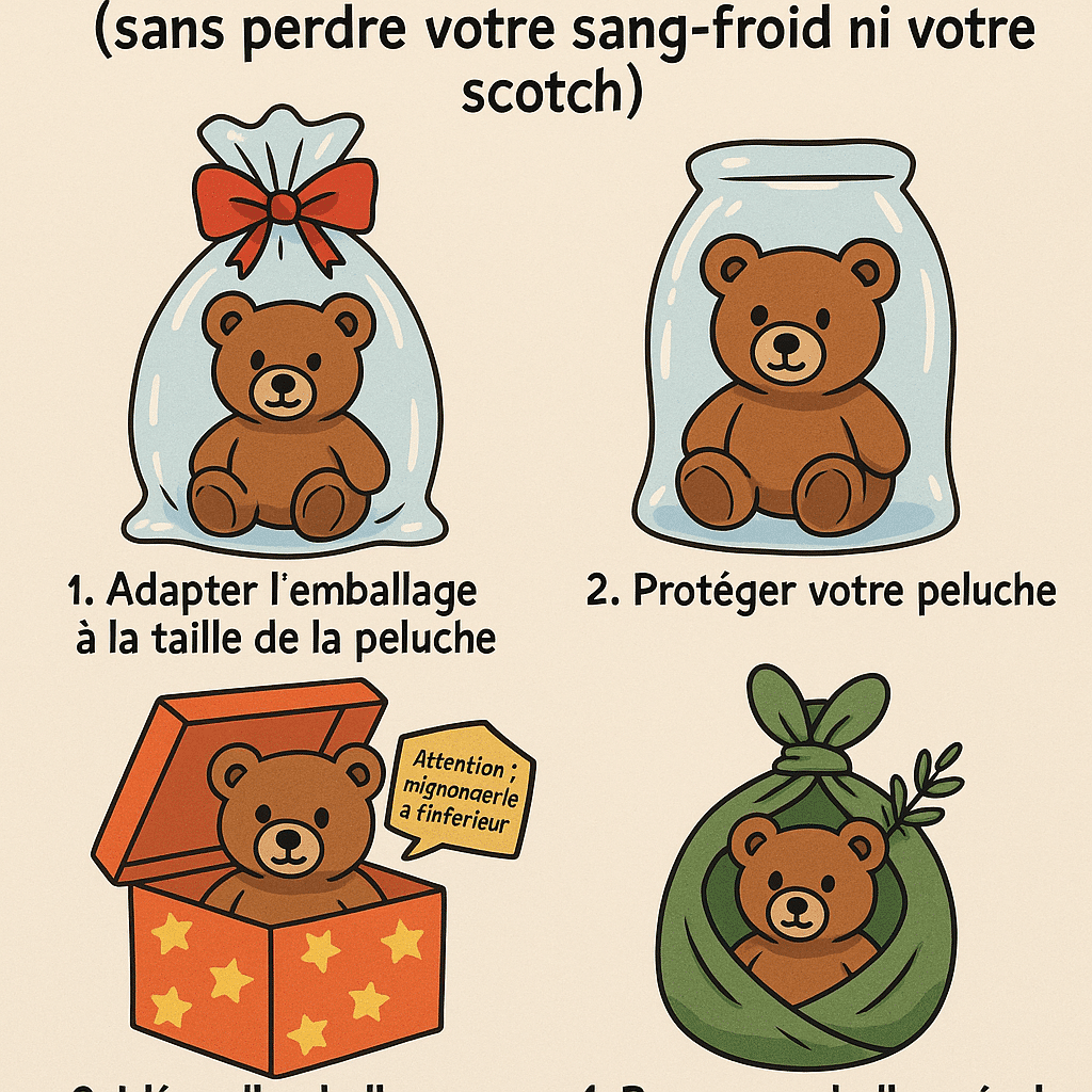 Comment emballer une peluche
