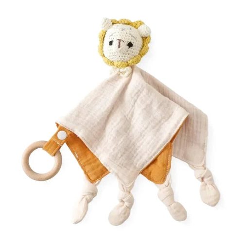 doudou crochet garcon lion 9