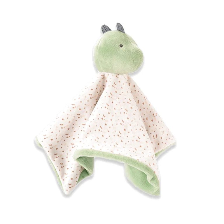 doudou dinosaure crochet vert