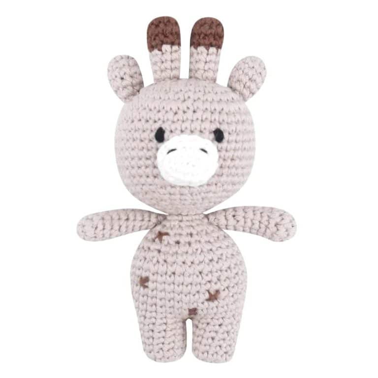 doudou girafe crochet mauve 5