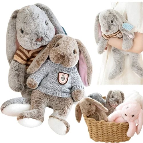 doudou lapin au tricot