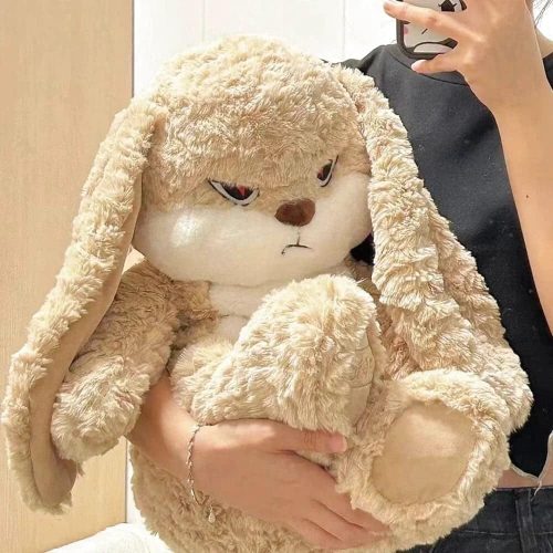 doudou lapin beige 2