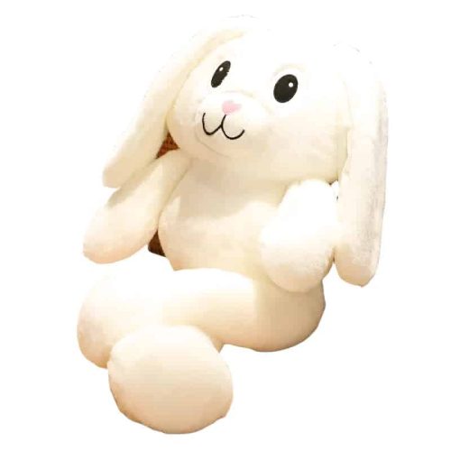 doudou lapin blanc 80cm