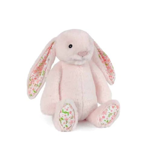 doudou lapin blanc et rose rose blanc 2