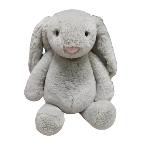 doudou lapin gris 20cm