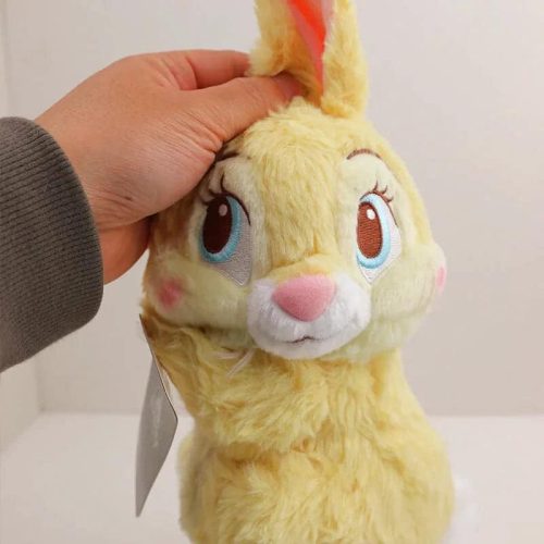 doudou lapin jaune 2