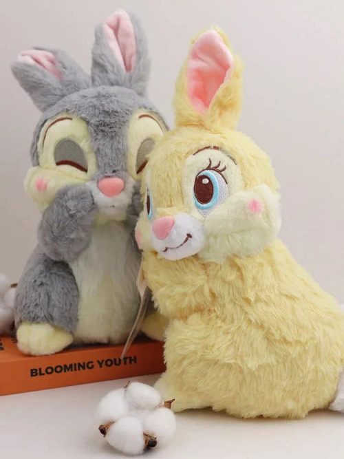 doudou lapin jaune 3