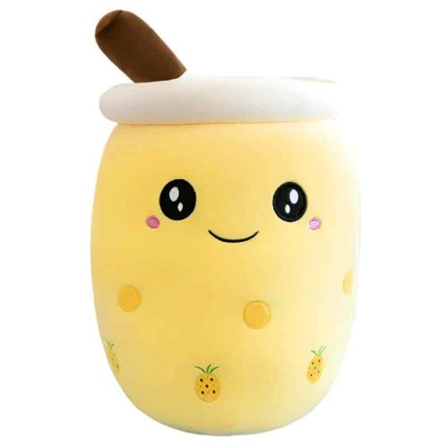 peluche bubble tea jaune 8
