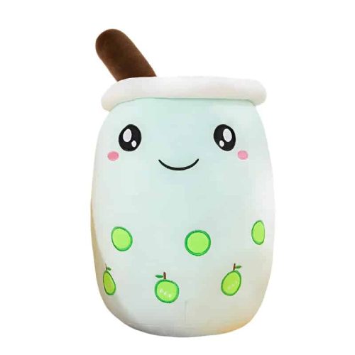 peluche bubble tea vert 4