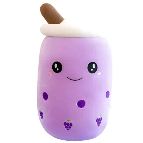 peluche bubble tea violet 3