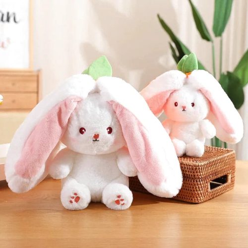 peluche lapin fraise 2