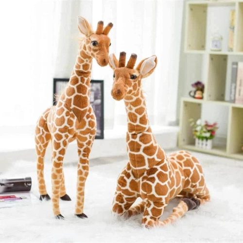 girafe geante peluche