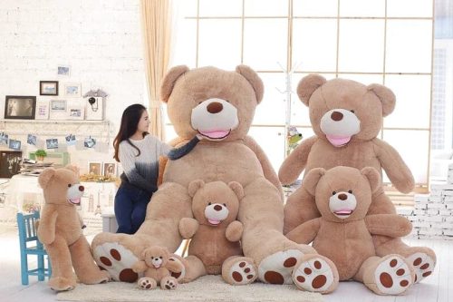 peluche geante 150 cm 100cm 7