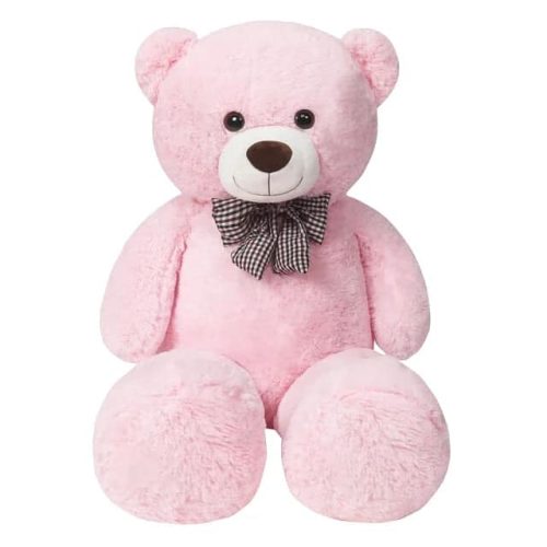 peluche geante nounours rose 105cm 10