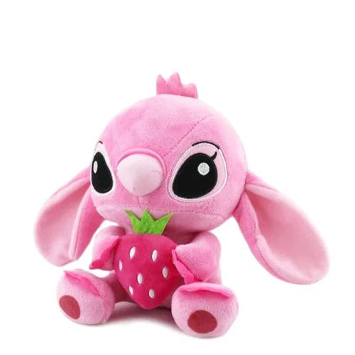 peluche bebe stitch coeur i love you rose fraise 5