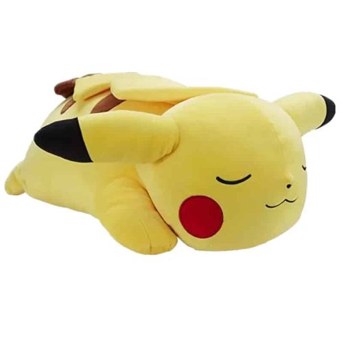 peluche pikachu qui dort