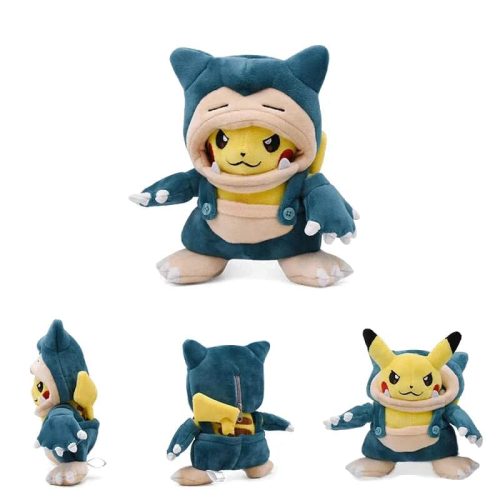 peluche pikachu ronflex