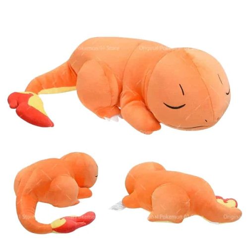 peluche salameche endormi