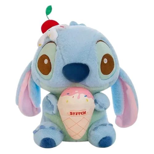peluche stitch avec une glace