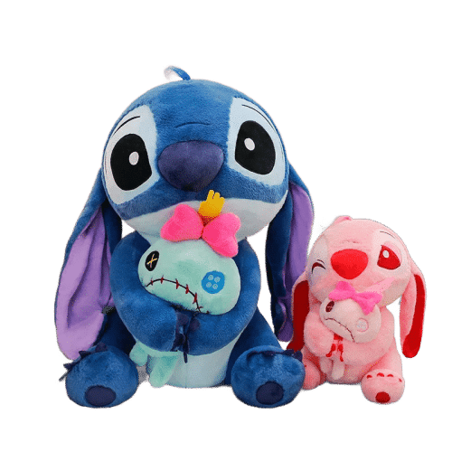 peluche stitch et scrump