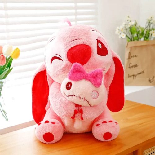 peluche stitch et scrump rose 6