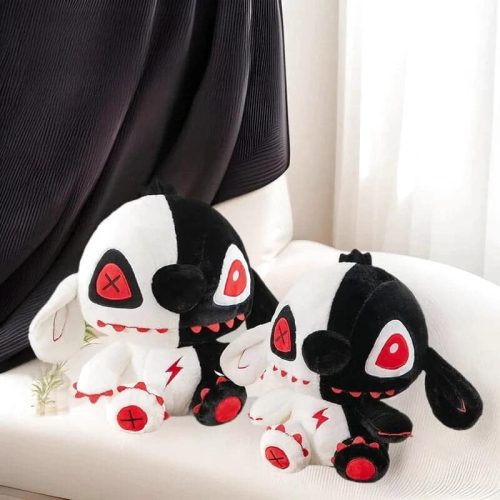 peluche stitch noire et rouge 2