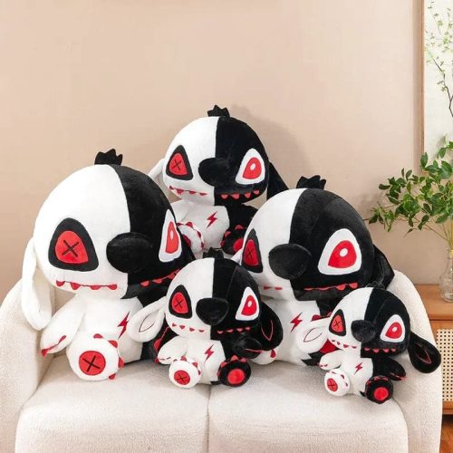 peluche stitch noire et rouge 3