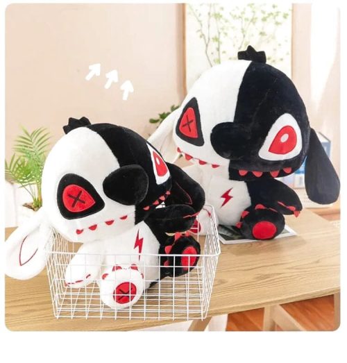 peluche stitch noire et blanche 5
