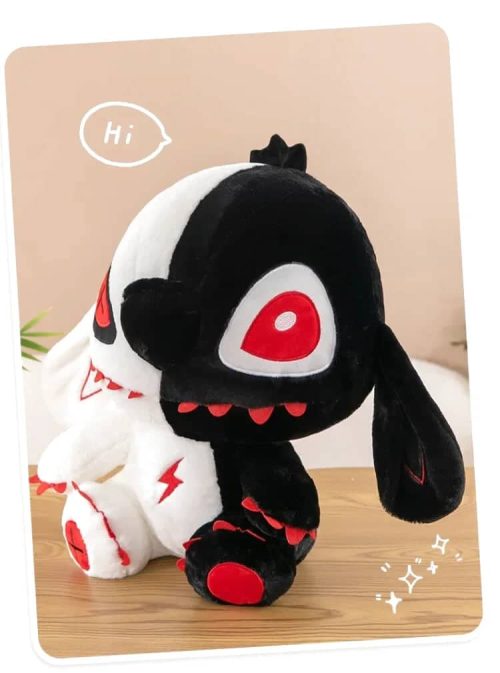 peluche stitch noire et rouge 7