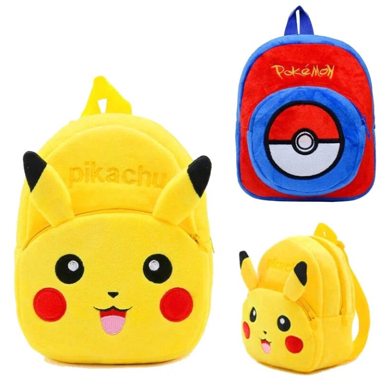 sac peluche pikachu
