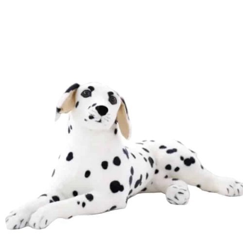 dalmatien peluche 30cm coucher 5