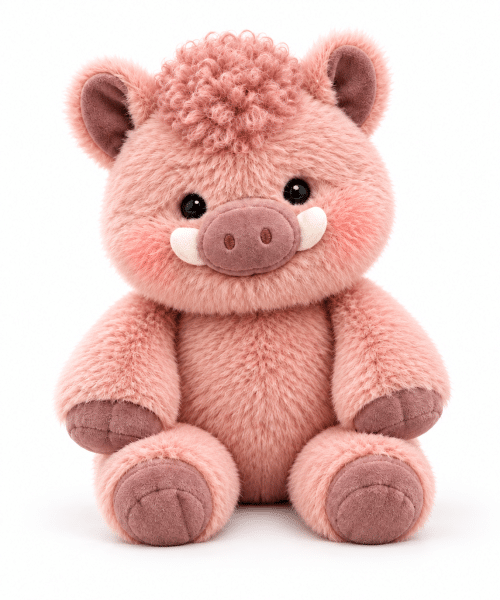Doudou sanglier qui court