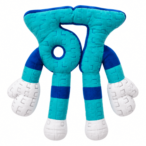 Peluche 67 Brainrot dos