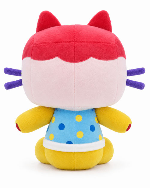 Peluche Baby Box Gabby vue de dos