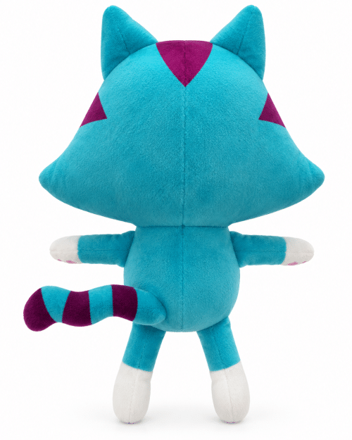 Peluche Catrat Gabby vue de dos