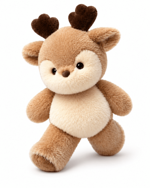 Peluche cerf qui court