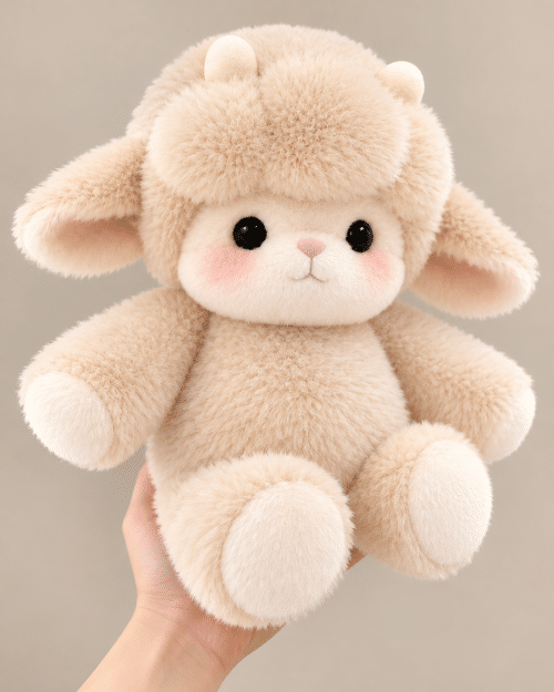 Peluche mouton qui bouge