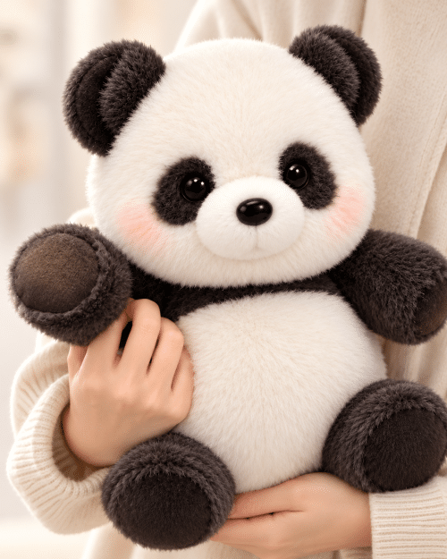 Peluche panda qui bouge