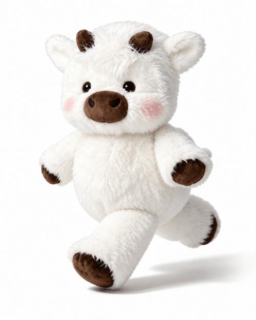Peluche vache interactive